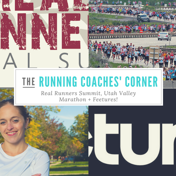 Real Runners Summit, Utah Valley Marathon + Feetures! Running on Happy